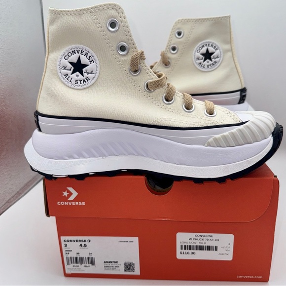 Converse Other - NWT Converse Chuck 70 AT CX Hi in Egret / Oatmilk Classic Hightop Off White